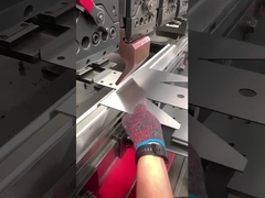 Λεπτή σφραγισμένη μέταλλο διαδικασία σφράγισης αργιλίου μετάλλων φύλλων μερών φύλλων συνήθειας