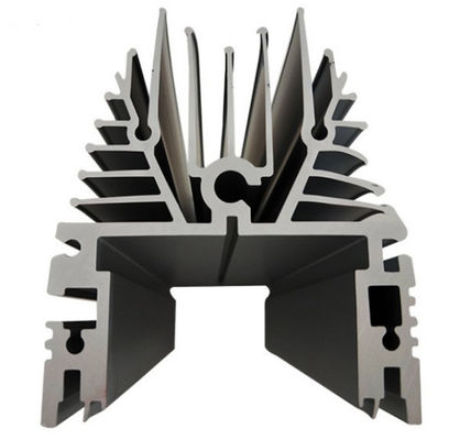 Customized Width CNC Aluminium Extrusion for Sandblasting and Customized Solutions