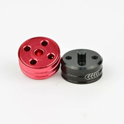 High Polished Aluminum Alloy CNC Machining Bracket Mount Motor Shaft Prototype Parts