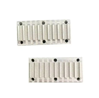 5 Axis CNC Machining Of Aluminum Parts Rapid Prototyping With Drilling Wire EDM Broaching Features