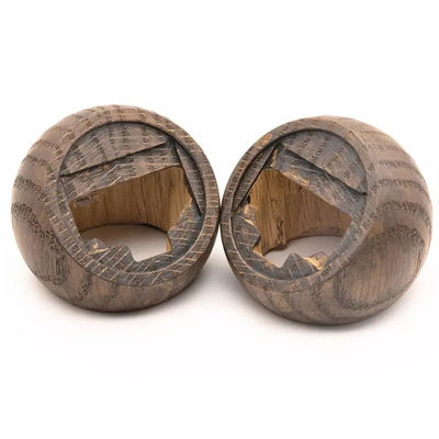 OEM Precision CNC Service Custom Wood Alarm Clock Shell Milling Wooden Prototype