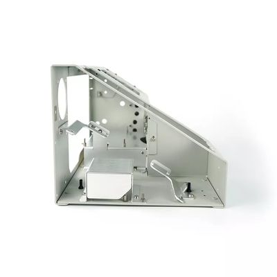 Deburring Edge Treatment Custom Sheet Metal Stamping with Custom Hole Size and Logo